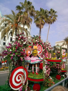 Ницца - карнавал Битва цветов